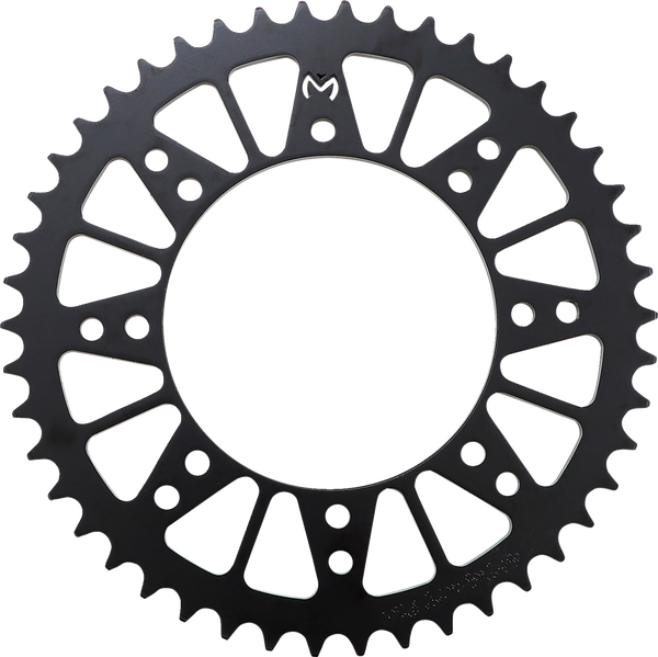 MOOSE RACING Steel Rear Sprocket Black, Zinc Plated -0