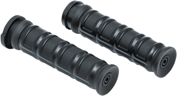 Dillinger Handlebar Grips Black, 1, nordicamoto.ro