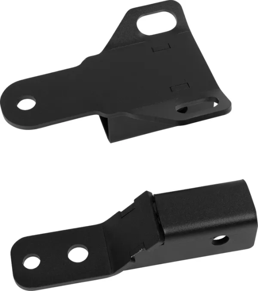 Three-way Atv Receiver Hitch Black -1