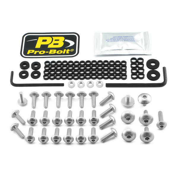 Fairing Bolt Kit For Ducati Silver, 1, nordicamoto.ro