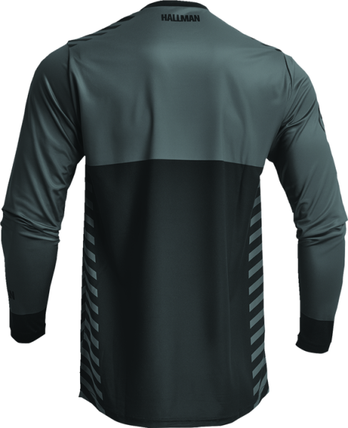 Differ Slice Jersey Black, Gray -1