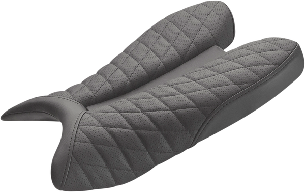 Track Lattice Stitch Seat Black, 2, nordicamoto.ro