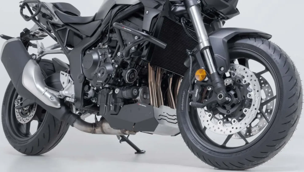 Front Spoiler Black, Silver -0