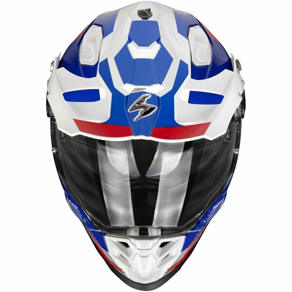 Casca enduro/adventure SCORPION ADF-9000 AIR PATROL S Negru/Rosu-4