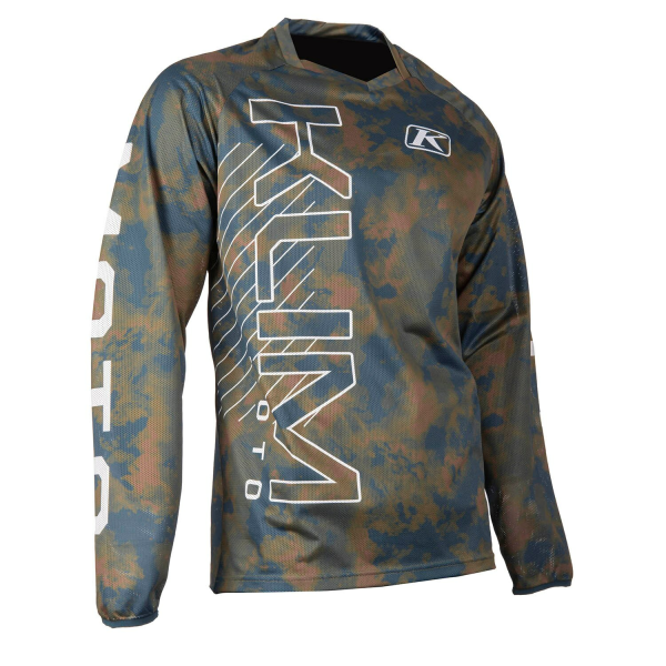 Tricou Klim Petrol Octane Winter Moss - Redrock-7