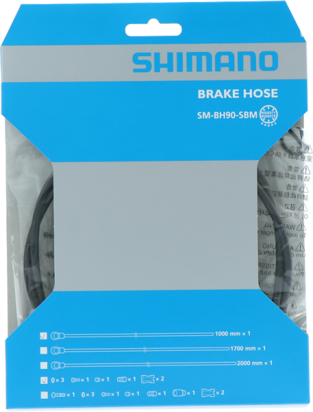 Xtr Sm-bh90-sbm Brake Hose Black, 1, nordicamoto.ro