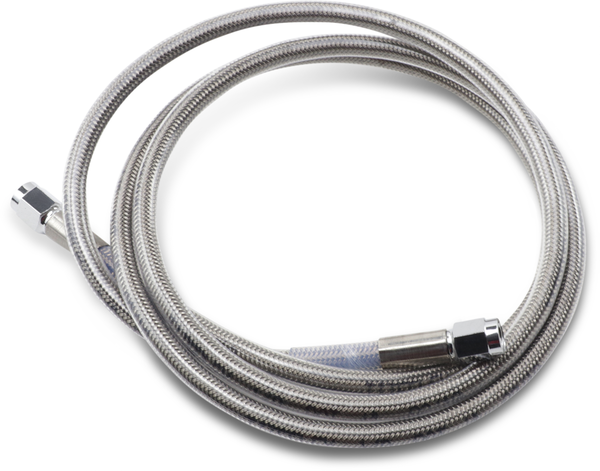 Universal Brake Line Silver, Clear-coated, 1, nordicamoto.ro