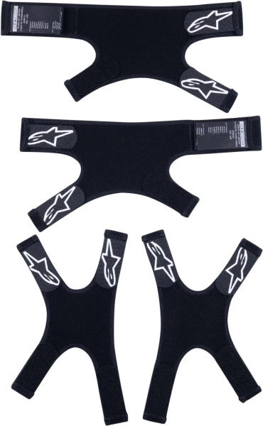 Set Benzi Inlocuire Alpinestars Rk-10 Plasma X-strap Black