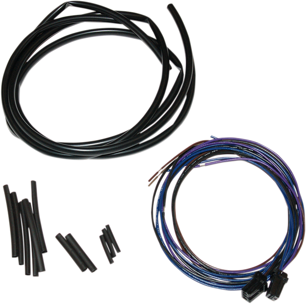 Front Turn Signal Relocation Harness Black, 1, nordicamoto.ro