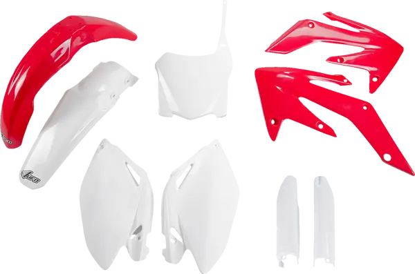 Full Body Replacement Plastic Kit Red, White