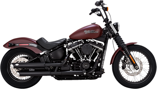 3(r) Twin Slash Slip-on Mufflers Black, 4, nordicamoto.ro