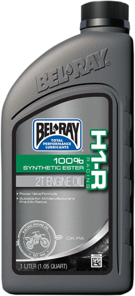 H1-r Racing 100% Synthetic Ester 2t Engine Oil -0