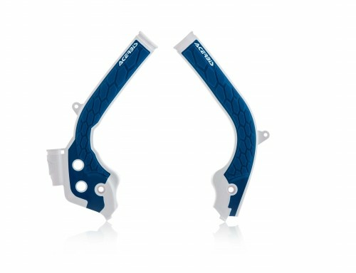 PROTECTII CADRU HUSQVARNA 17 WHITE/BLUE ACERBIS X-GRIP