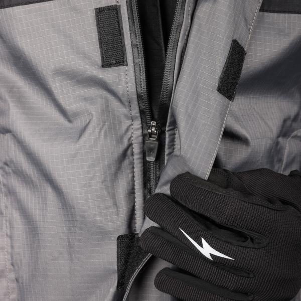 Waterproof Mission Rain Jacket Black, Gray XL, 2, nordicamoto.ro