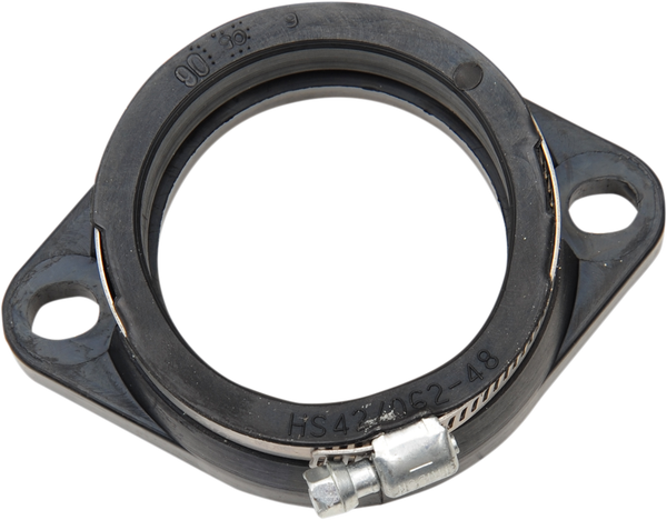 Carburetor Mounting Flange Adapter Black, 1, nordicamoto.ro