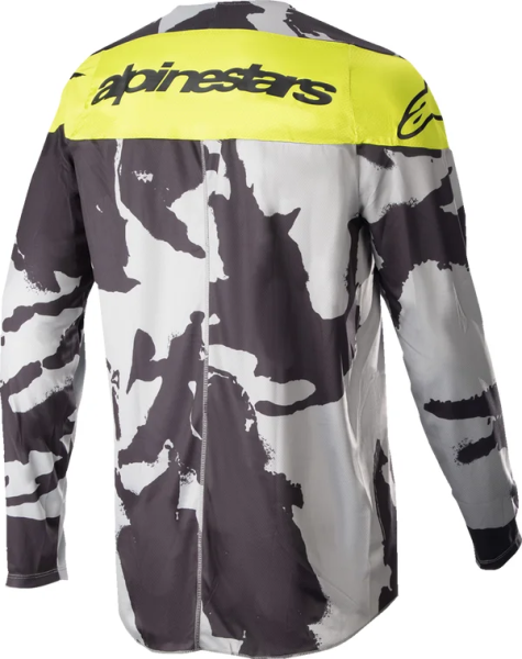 Tricou Alpinestars Racer Tactical Grey/Yellow-0
