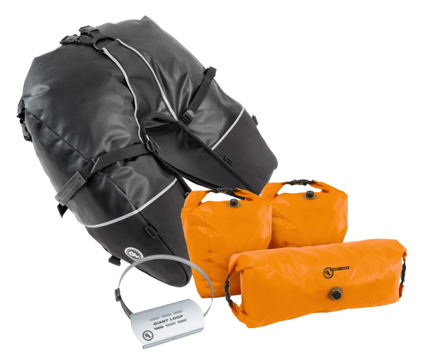 Geanta Giant Loop Coyote Saddlebag Black-2