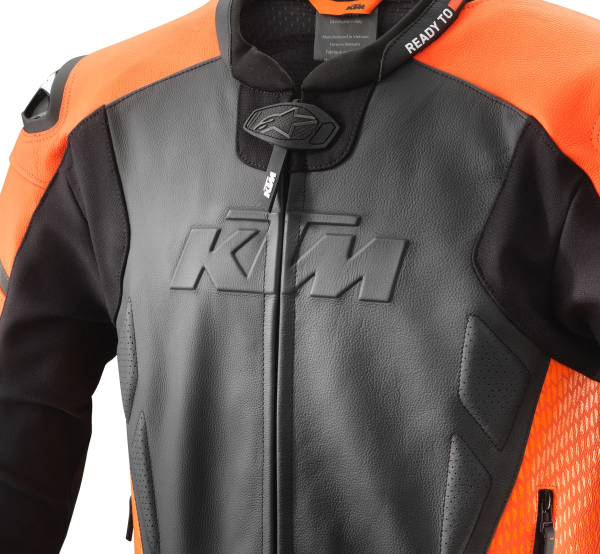 Costum de piele KTM Radius Portocaliu/Negru-3