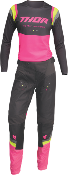 Pantaloni Dama Thor Pulse Rev Charcoal/Pink-5