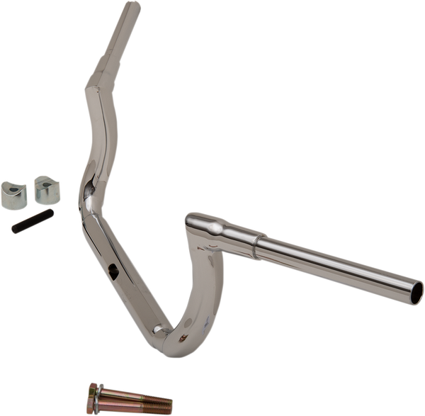 1-1/2(r) Grande Twin Peaks Touring Handlebar Silver, 3, nordicamoto.ro