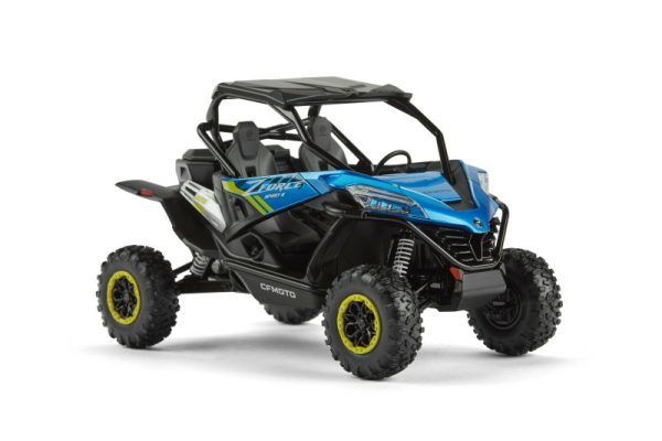 MODEL MINIATURĂ CFMOTO ZFORCE 1000 SPORT 1:18 – ALBASTRU, 17, nordicamoto.ro