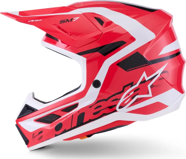 Cască Alpinestars SM7 Deed Red-2