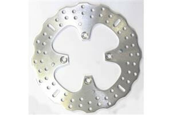 Contour Fixed Brake Rotor Silver, Stainless Steel, Zinc, 1, nordicamoto.ro