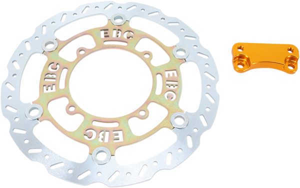 Os Series Supercross Contour Front Oversize Brake Rotor Gold, Silver, 1, nordicamoto.ro
