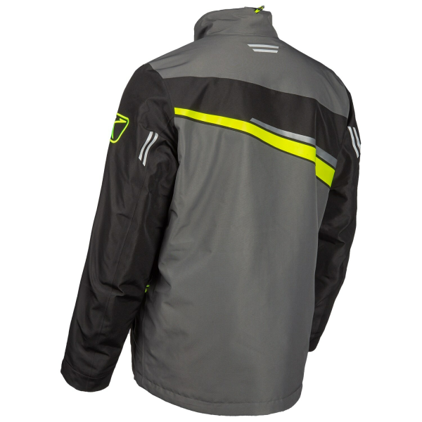 Geaca Snowmobil Klim Kaos Insulated Black - Electric Blue Lemonade-25