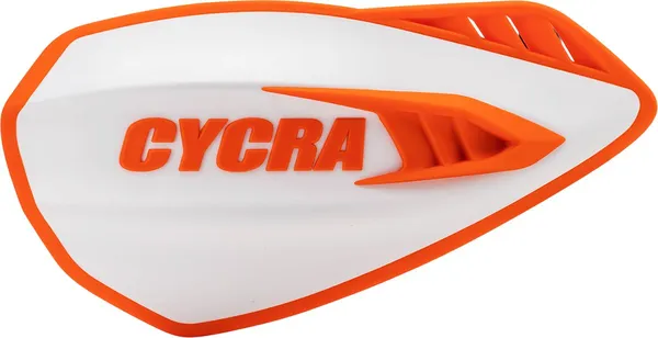 Cyclone Handguards Orange, White-4