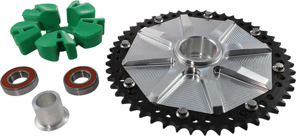 Cush Drive Chain Sprocket Black, Machined, 1, nordicamoto.ro