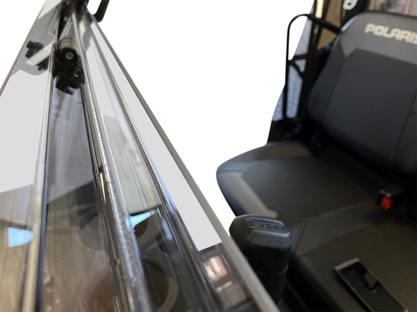 Deluxe Full Folding Windshield Clear -5
