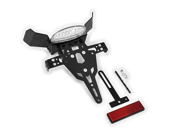 Pro License Plate Holder Type A Black, 3, nordicamoto.ro