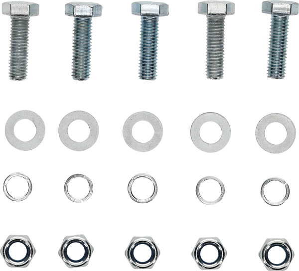 Winch Hardware Kit Silver, 2, nordicamoto.ro