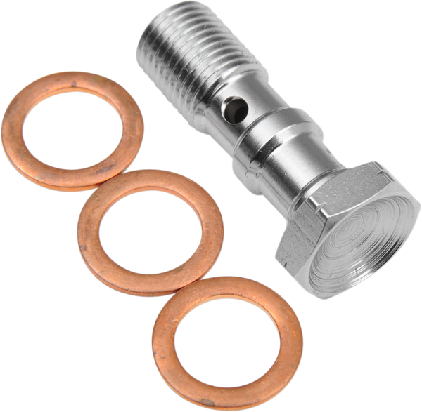 Banjo Bolt 600 Series Chrome, 1, nordicamoto.ro