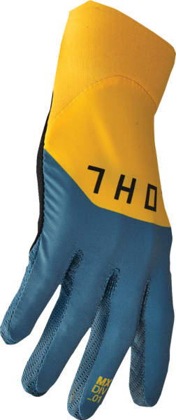 Agile Rival Gloves Yellow, Blue -1