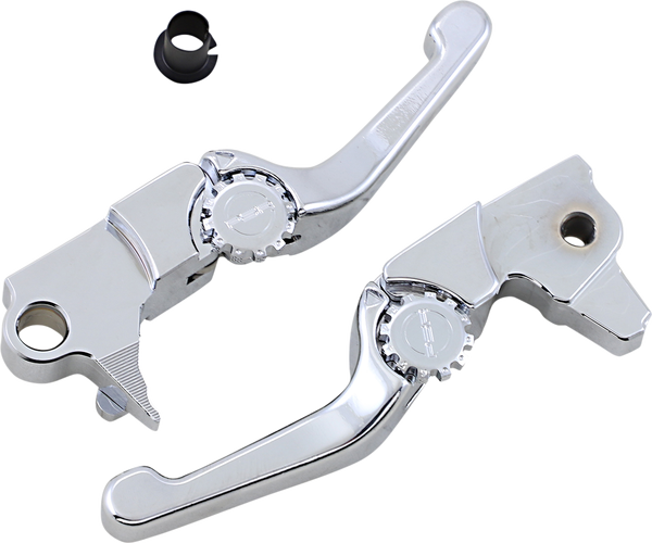 Anthem Shorty Lever Set Silver, 1, nordicamoto.ro