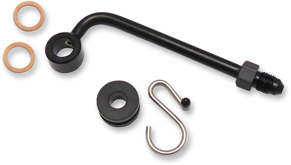 Brake Line Upper Adapter Black, 1, nordicamoto.ro