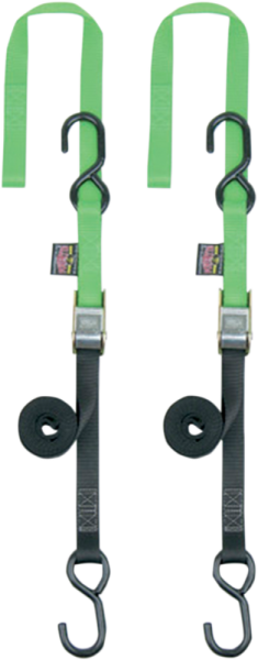 1(r) Soft-tye Tie-downs Green, 1, nordicamoto.ro