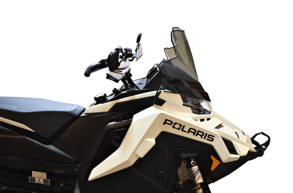 Powermadd Windshield Polaris Matryx, LOW (15"), Tint-0