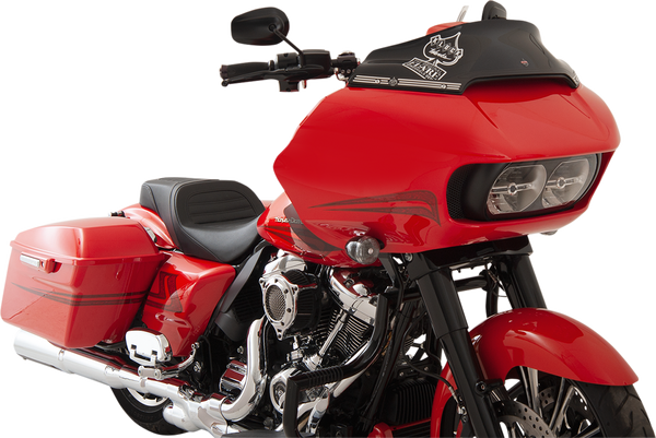 Sport Flare Windshield Black, 3, nordicamoto.ro