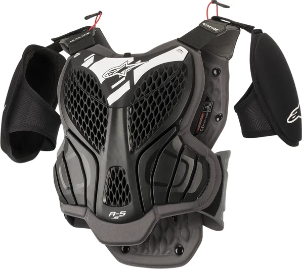Youth A-5s Body Armor Black, Gray  L/XL, 1, nordicamoto.ro