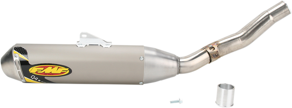 Q4 Slip-on Muffler Silver -0