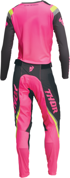 Tricou Dama Thor Pulse Rev Charcoal/Pink-3