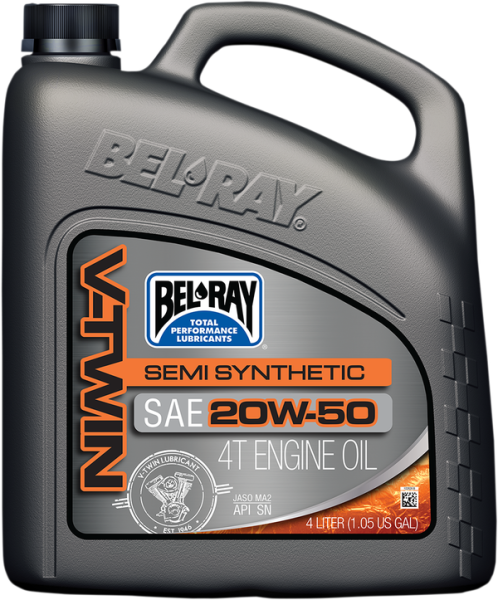 V-twin Semi-synthetic 4-stroke Engine Oil 