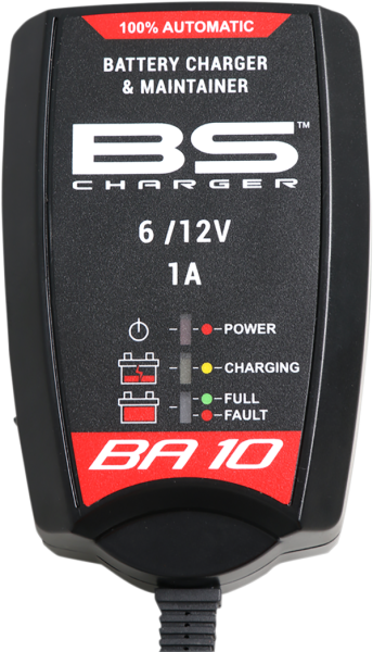 Smart Battery Charger & Maintainer Black -1