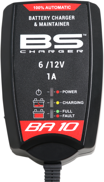 Smart Battery Charger & Maintainer Black-1