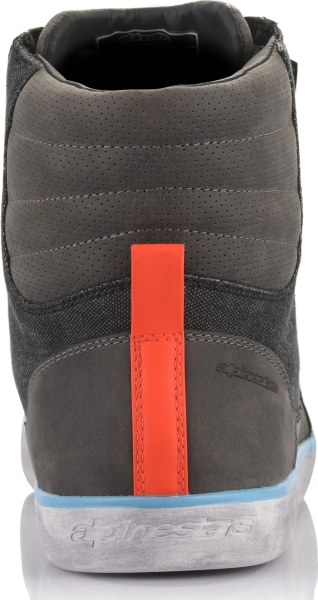 Cizme Alpinestars Primer J-6 Waterproof Canvas Black Anthrcite Light Blue-3