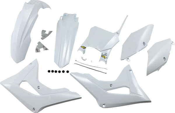 5 Piece Replica Body Kit White-0