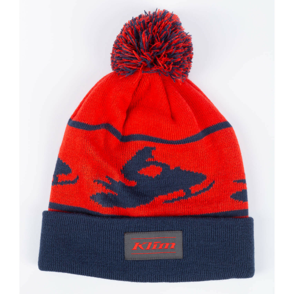 Caciula Klim Bomber Beanie High Risk Red-6